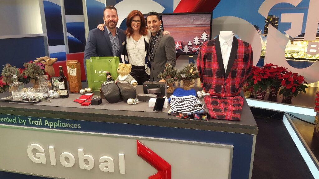 AlyVelji's tweet photo. Thanks @GlobalBC @LynnColliar for having us on this morning! #StyleGuysGiftGuide #GiftsForTheGuys https://t.co/pGifE1Wegx