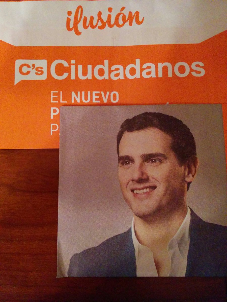 emosqueira's tweet photo. Las cartas de propaganda de Ciudadanos son muy reveladoras... https://t.co/V34jocKnd0