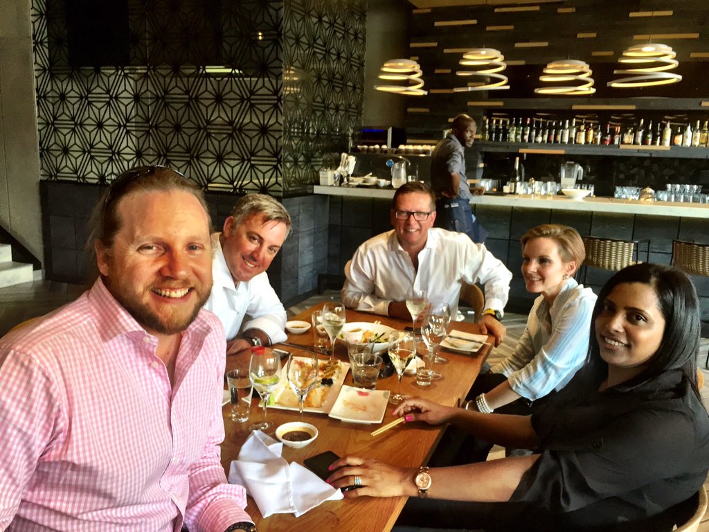 CeriJames's tweet photo. @NeedOffices #ShareCo enjoying our YearEnd lunch @AdeleneRaman @andrewutterson @travershathrill - What a Year! https://t.co/86tEnlDqY6
