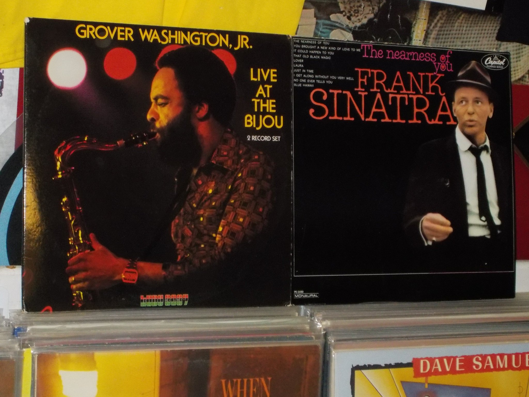 Happy Birthday to the late Grover Washington Jr. and the late Frank Sinatra 