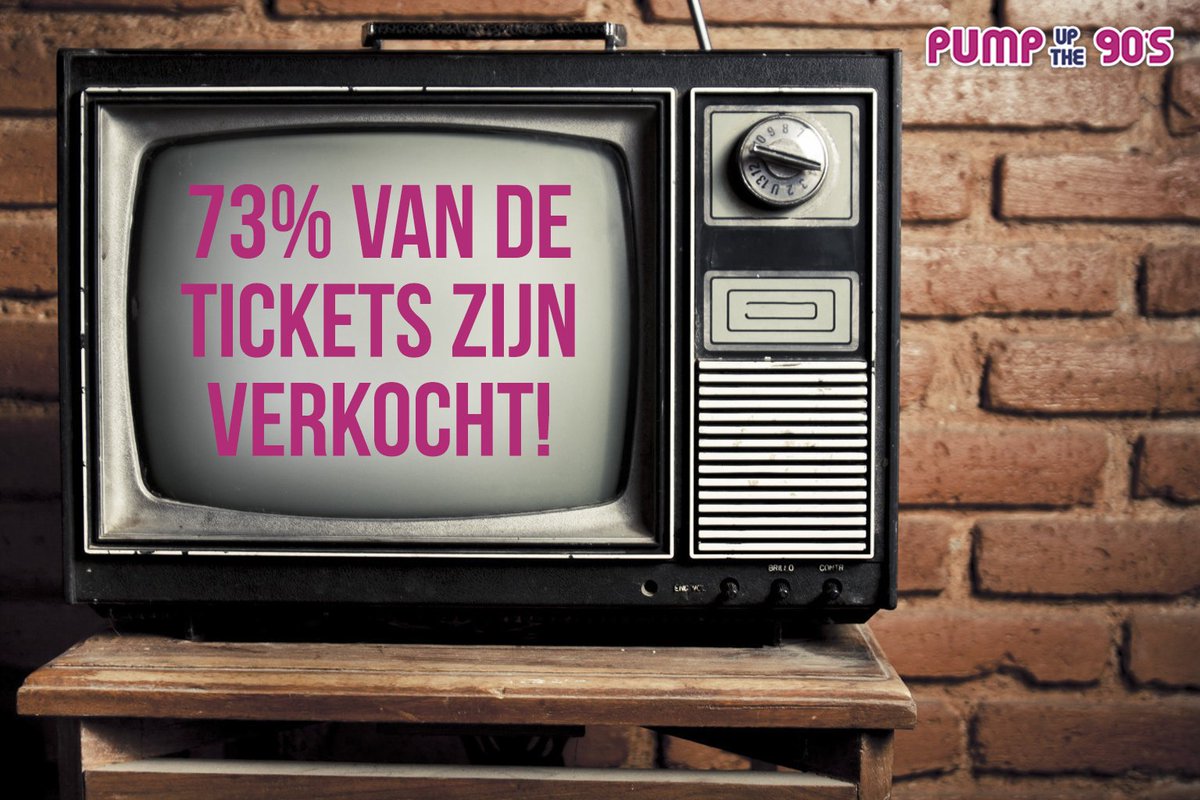 Put90s's tweet photo. De kaartverkoop van @PUT90s gaat hard! Met nog minder dan 2 weken te gaan zijn ruim 70% van alle tickets weg! https://t.co/2OIhYkiVDP