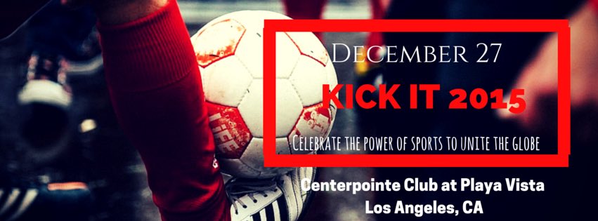 chandrimatweets's tweet photo. Celebrate the power of sport to unite the world. ❤️⚽️ https://t.co/QQygYcVIrw #KickIt2015 #LA #events #HappyHolidays https://t.co/wyxXYtXKLb