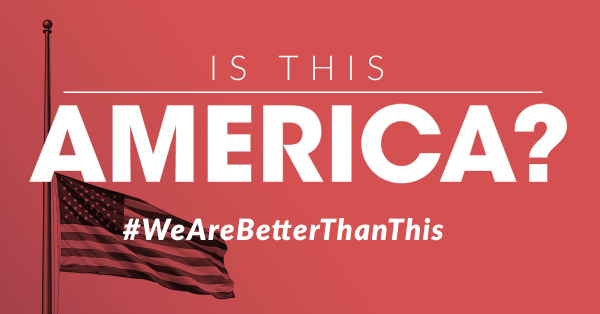 RewireNewsGroup's tweet photo. A surge in violence and hateful rhetoric. #America, #WeAreBetterThanThis https://t.co/LYICOSYkU2  #DenounceHate https://t.co/1wJcilXpdV