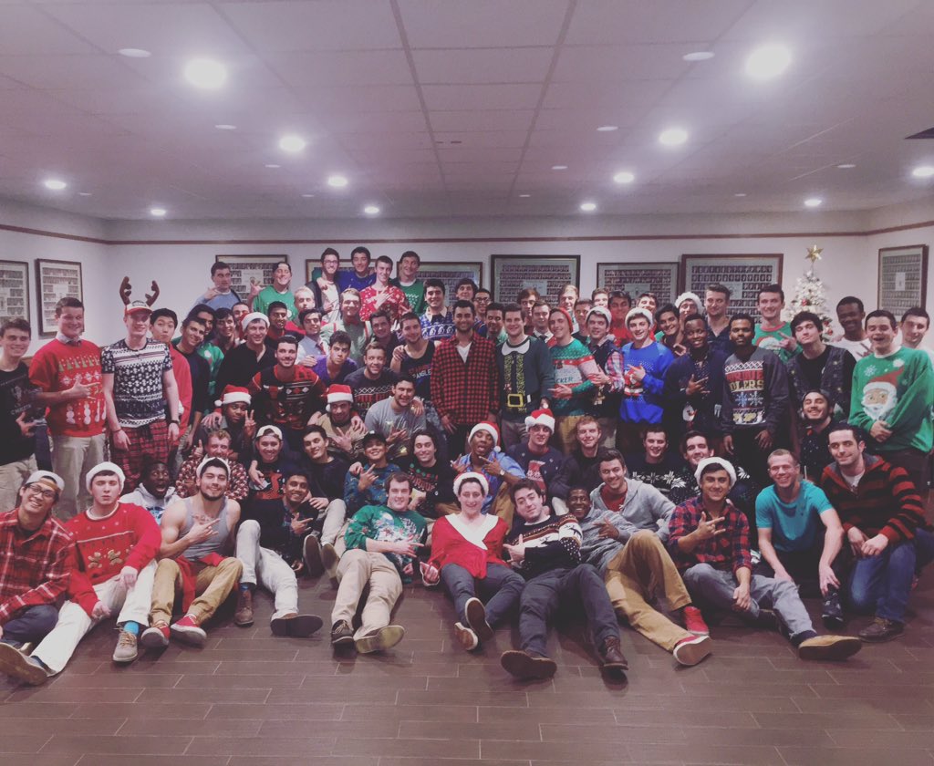 PurdueLambdaChi's tweet photo. Happy holidays from the brothers of ΛΧΑ https://t.co/UKdUjGJ0qX