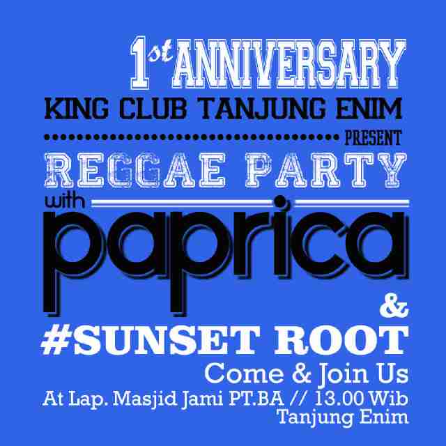 Rapatkan barisan jamming lagi <a href="/PAPRICAreggae_/">PAPRICA</a> <a href="/_sunsetroad_/">Sunset Road</a> #papricareggae #sunsetroad #GGround #kcte #tanjungenim