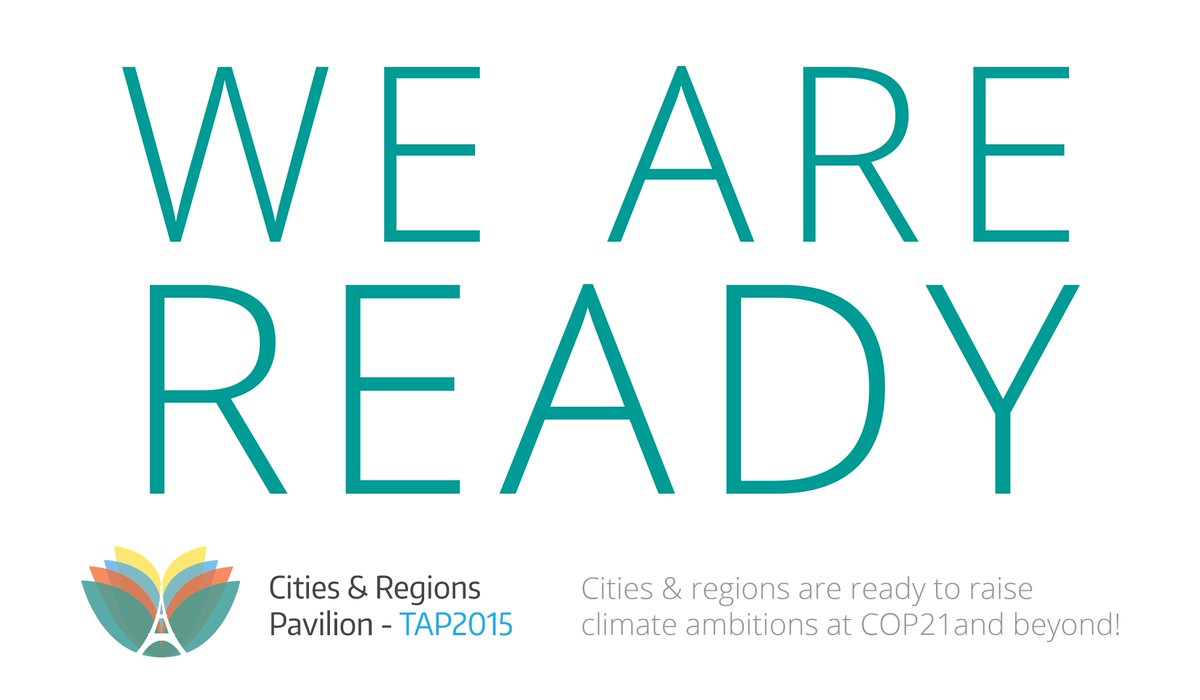 #ParisAgreement major achievement by nations - now time to raise ambitions through local #ClimateAction #WeAreReady