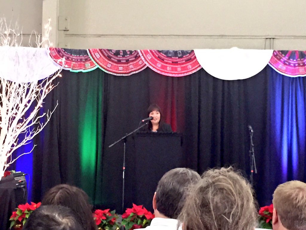 Hmongstory40's tweet photo. Misty Her kicking off the Grand Opening of #hmongstory40 we are the storytellers of our community! https://t.co/rnlwQxykm3