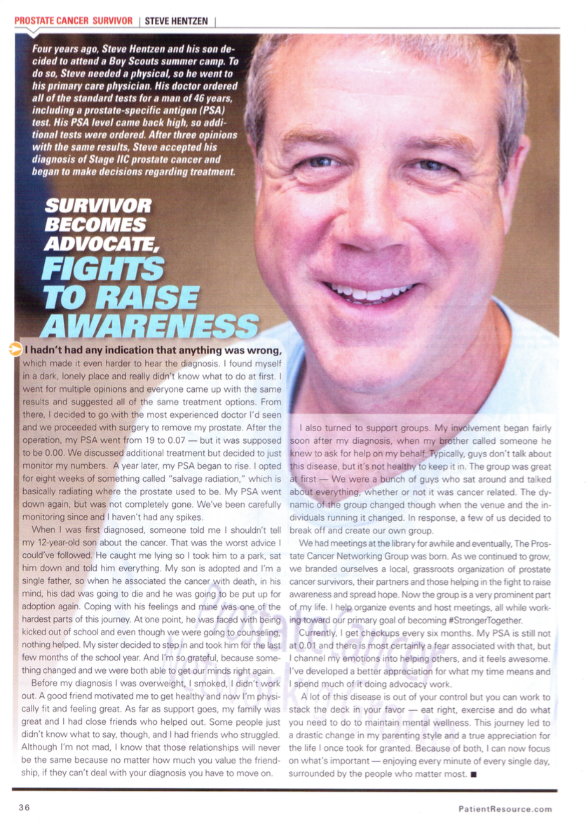 shentzen's tweet photo. TY @PRPCancerGuide 4 sharing @shentzen journey w/ #prostatecancer &amp; origins @ProstateNetwork  #StrongerTogether https://t.co/tSHSeSSnDc