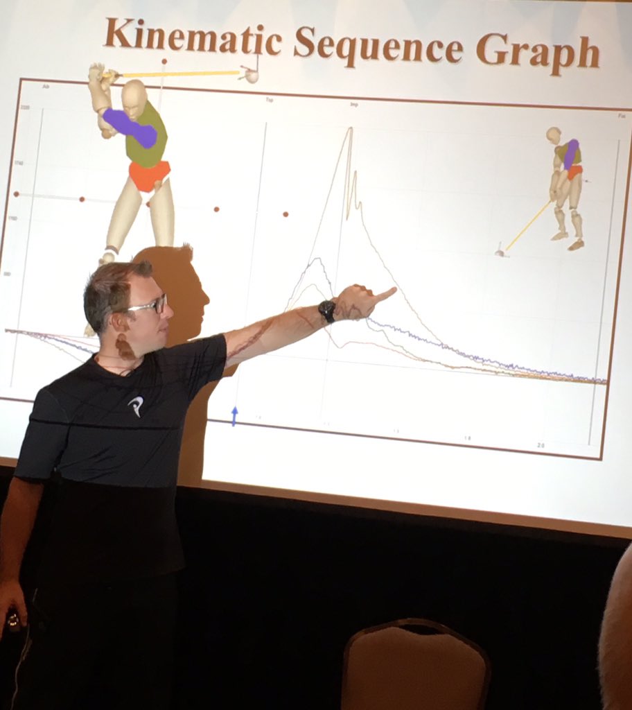 DougPerron's tweet image. #TPIpvd, getting down to the efficiency of power transfer. Titleist Performance Institute, Lance Gill killing it.