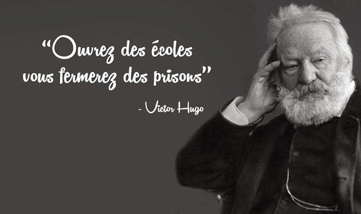 "Ouvrez des écoles, vous fermerez des prisons" Victor Hugo
#WallahWeCan #Education