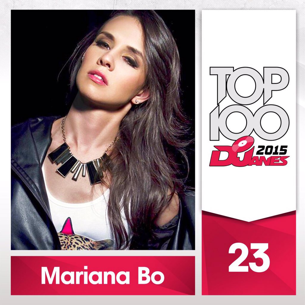 DjaneMag's tweet photo. Oh yes, oh yes! At No.23 – charming Mariana Bo #djanemag #top100djanes #djanemagtop100 https://t.co/NhzcNEfb99
