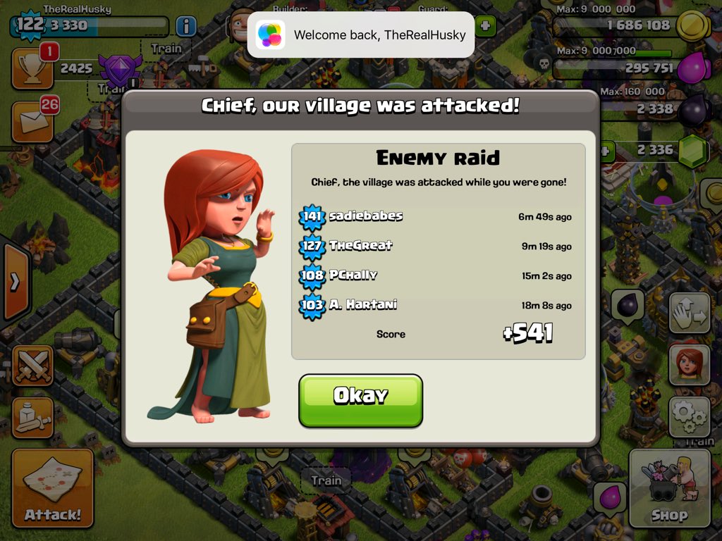 ClashWithMoose's tweet image. Wow! Defense! Defense! #ClashOfClans