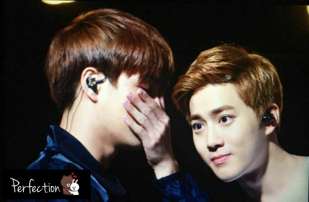 PerfectionKAIHO's tweet photo. 151212 THE EXO LU'XION IN NANJING #카이 #준면 #카준 https://t.co/0BICQr0Tdy