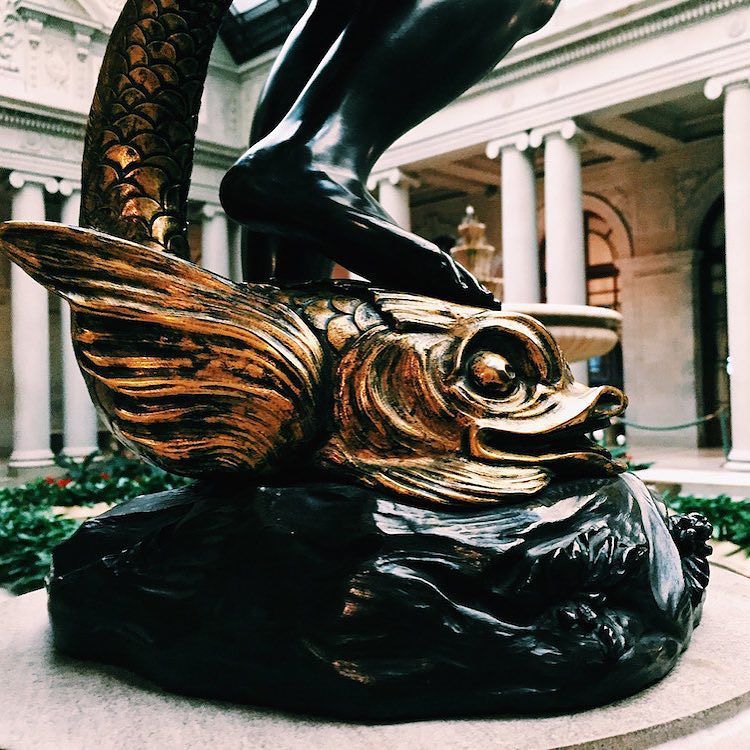 frickcollection's tweet photo. More from this week's #emptyfrick event! 📷: @cestchristine #thefrickat80 🐟❤️ https://t.co/jPJjq33A6l https://t.co/fatUljPG5G