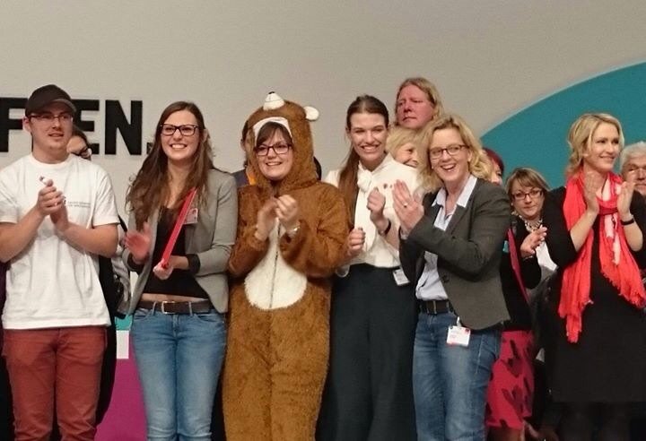 Juhu! 1.Platz beim Wilhelm-Dröscher-Preis für das Junge Bündnis für Geflüchtete München #spdbpt #refugeeswelcome