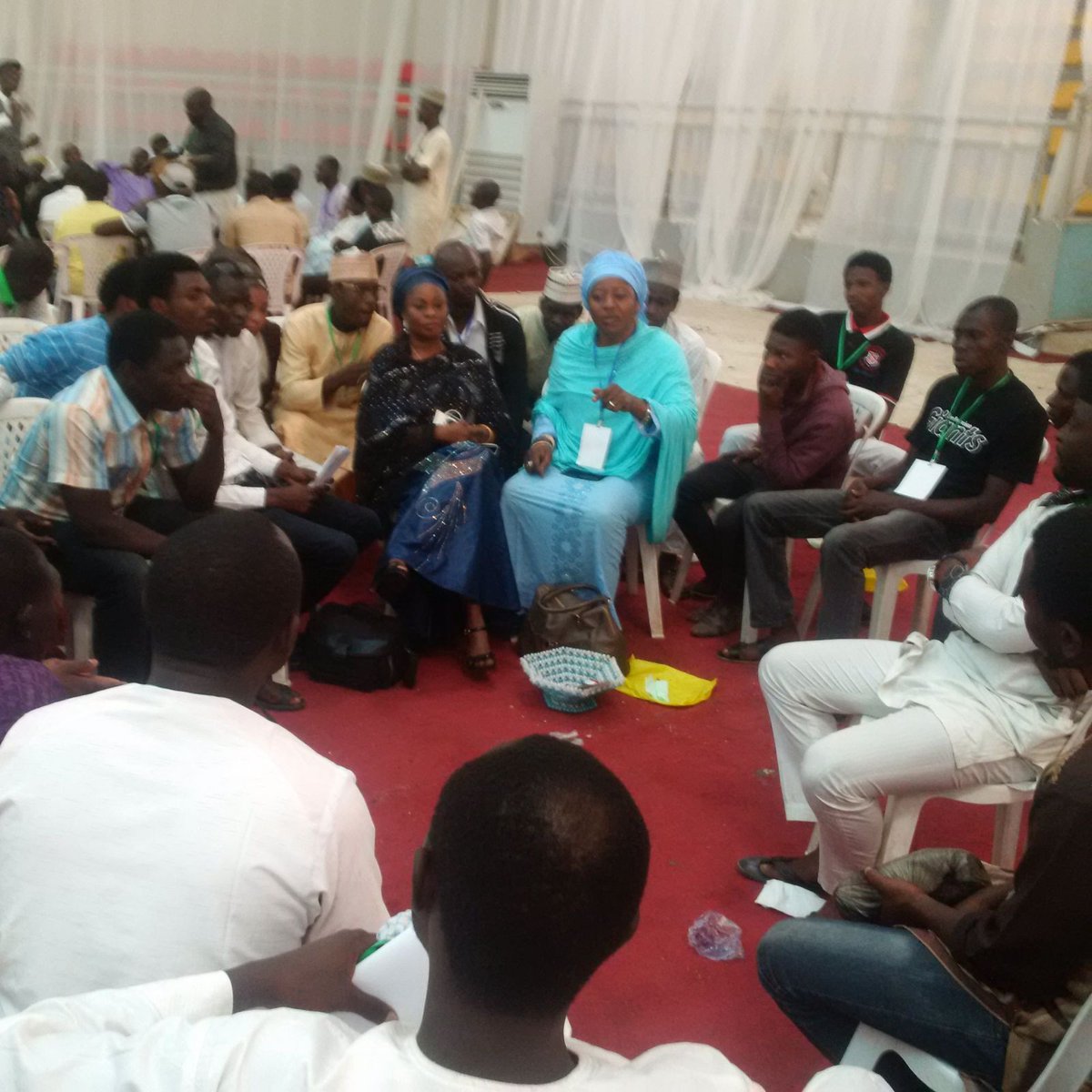 naijacynth's tweet photo. #InfoBreakOutSession for those interested in #Entertainment anchored by Actress #HauwaMaina #ArewaYouthSummit2015 https://t.co/T5CS3UOaM5