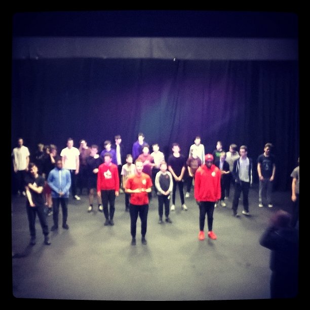 CATNSCD's tweet image. Warming up with @YC_YD #makingmen @NSCDLearning