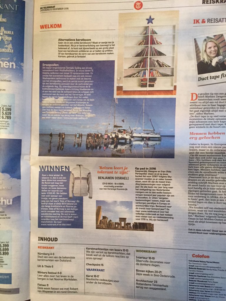 botentekoop_nl's tweet photo. Leuk verhaal in de #telegraaf #vaarkrant over #tornadosailing uit #makkum https://t.co/zRvR0e81Bb