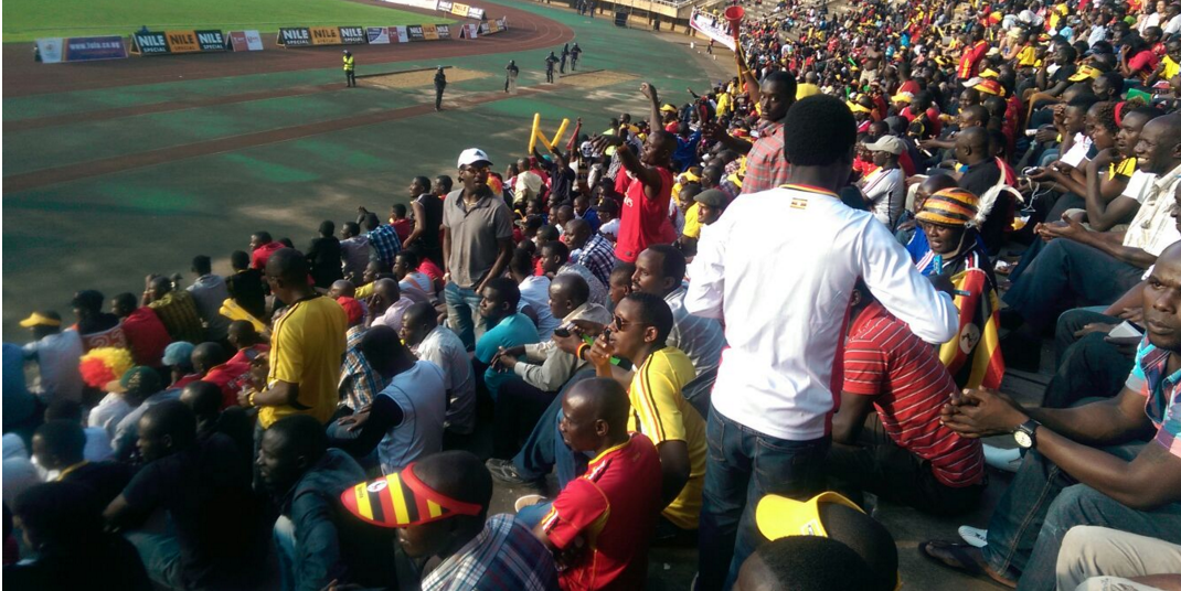 mtnug's tweet photo. Can you spot your friends at the Uganda Legends and Barcelona Legends match? #MTNFootball https://t.co/GAmC0oeYY4