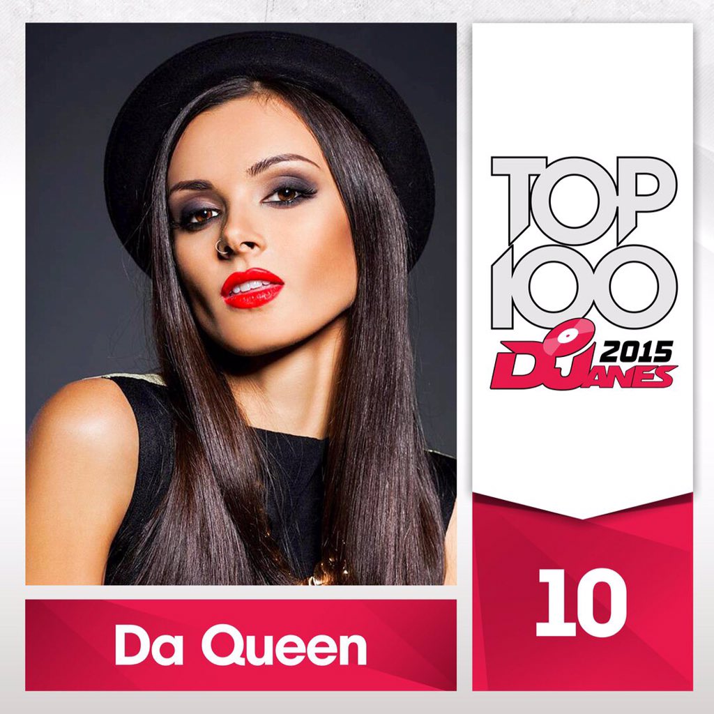 DjaneMag's tweet photo. The brilliant Da Queen is a non mover at No.10 #djanemag #top100djanes #djanemagtop100 #djdaqueen https://t.co/BTZ4oafubm