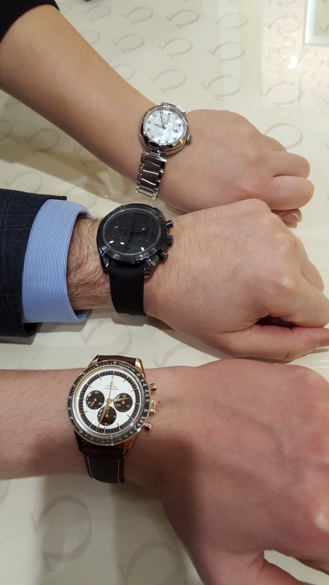 Gsingh_Laing's tweet photo. @RichardAtLaing &amp; team showing their favourite #Omega #watch - Show/tell us yours!! @LaingEdinburgh #ShowUsSaturday https://t.co/cxRFp0ctli