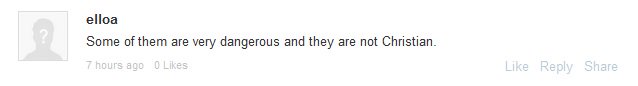 cbc_review's tweet photo. #CBC user says non-Christians are dangerous https://t.co/2mX6qpb9KU #CBCcomments #WelcomeToCanada #SyrianRefugees https://t.co/aYJB8zXlYq