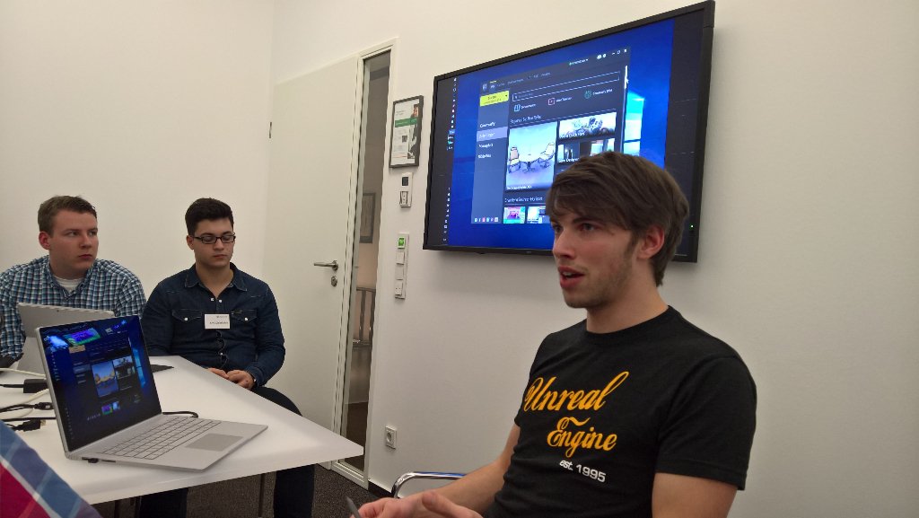 TCCologne's tweet image. Unreal Engine Session #MicrosoftStudentPartner #TCCologne