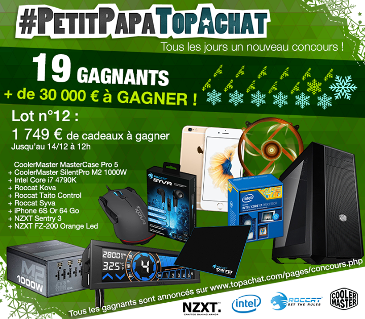 TopAchat's tweet photo. Ton article préféré du #lot12 ?

https://t.co/0t9PzteOq9

#Concours #PetitPapaTopAchat https://t.co/J3Jn0eODXn