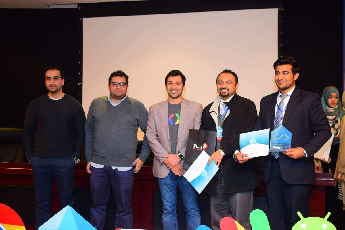 nabeelaq's tweet photo. A special thanks to Sami & Raza from @google for their cooperation throughout the #HackfairPlan9 #Pakistan #startup https://t.co/W75vR1CLRq