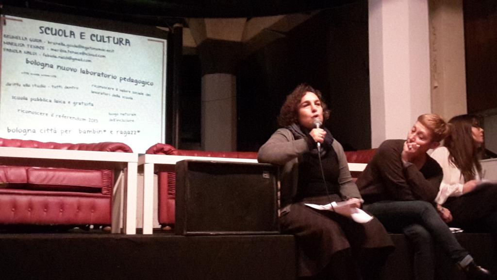 Cs_TPO's tweet photo. #tuttinsieme scuola e cultura, #Bologna nuovo lab.pedagogico. Referendum2013 radice culturale tradita da @PDBologna https://t.co/cGJiZ9aAWD
