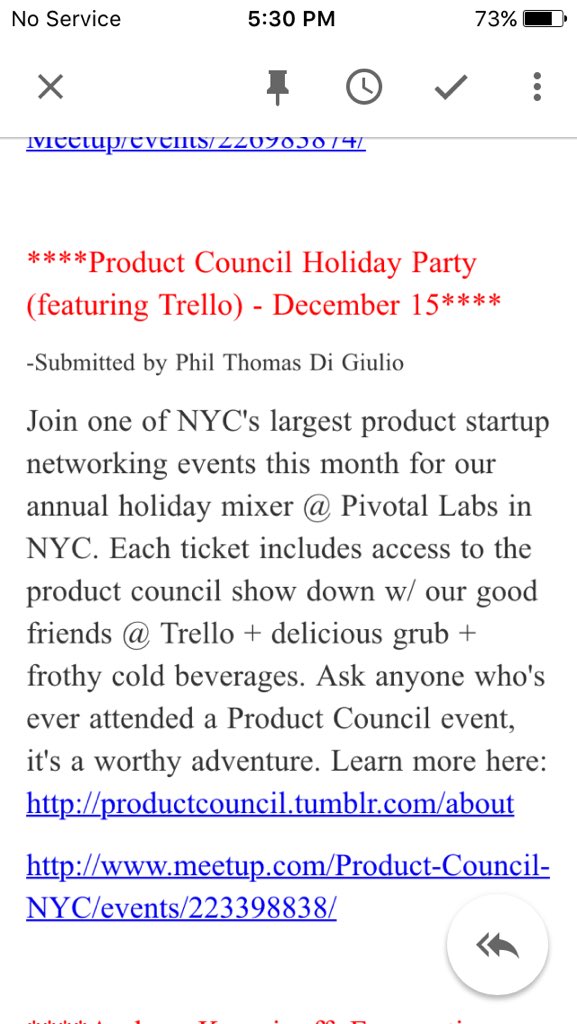 holaphil's tweet photo. @NYTM Thanks for the @ProductCouncil shout out ππΌ #PCNYC https://t.co/pMiUWbT2Qi