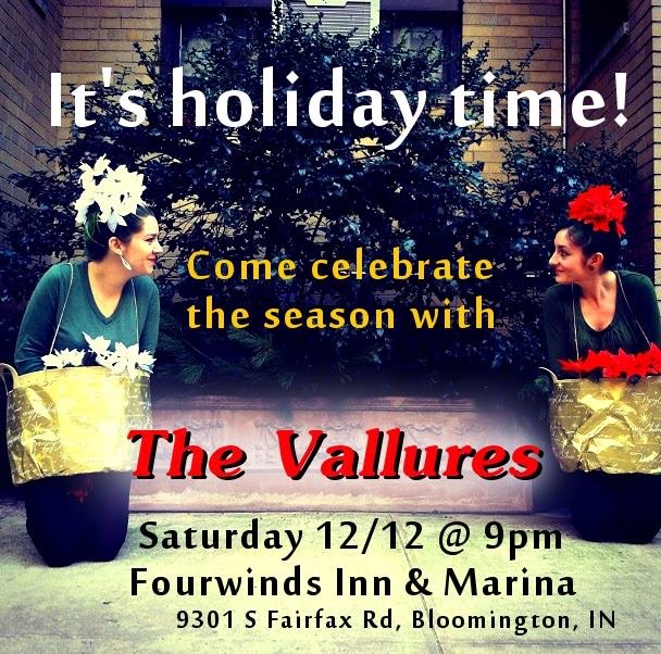 TheVallures's tweet photo. What are you doing tonight?
Wanna come to a dance party with us? (Poinsetta costume optional)
Free at @FourwindsFun https://t.co/VwisfEDRsi