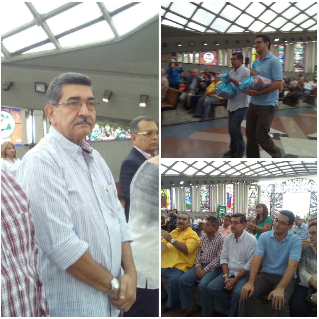 cnancy's tweet photo. Hoy nuestro Dpt  d la 
MUD Lara @guillerpalacios  en misa de acción de gracia en Catedral Barqto https://t.co/wu3QkRk9I1