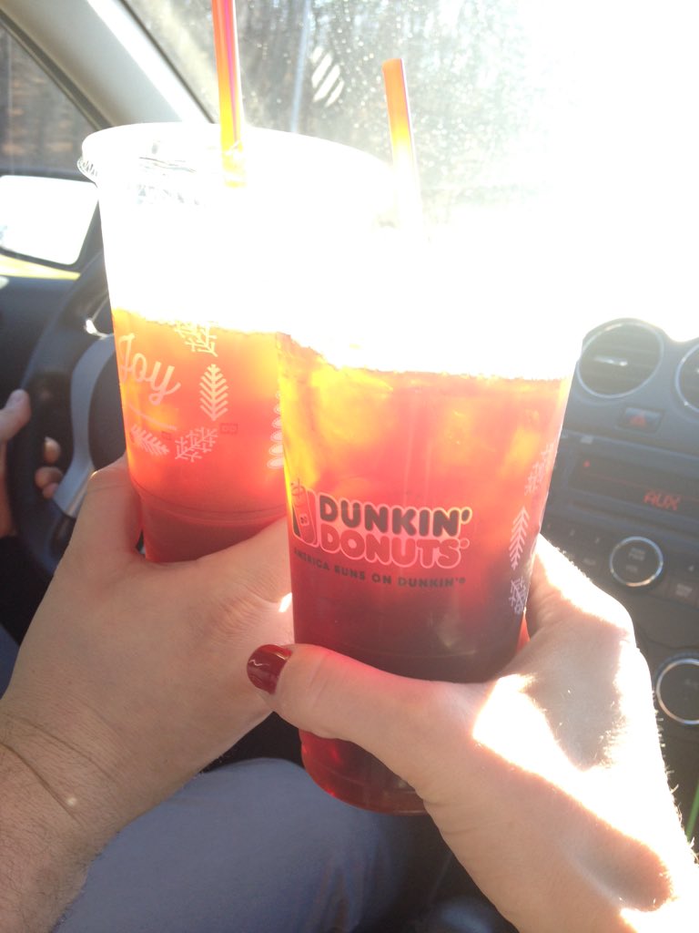 LauraHutch8's tweet photo. When it's 60 degrees on a Saturday in December, the hubby and I pick iced caffeine! โ๏ธ๐๐ป๐๐ผ #letsskipwinter https://t.co/2xmGnXL5PV
