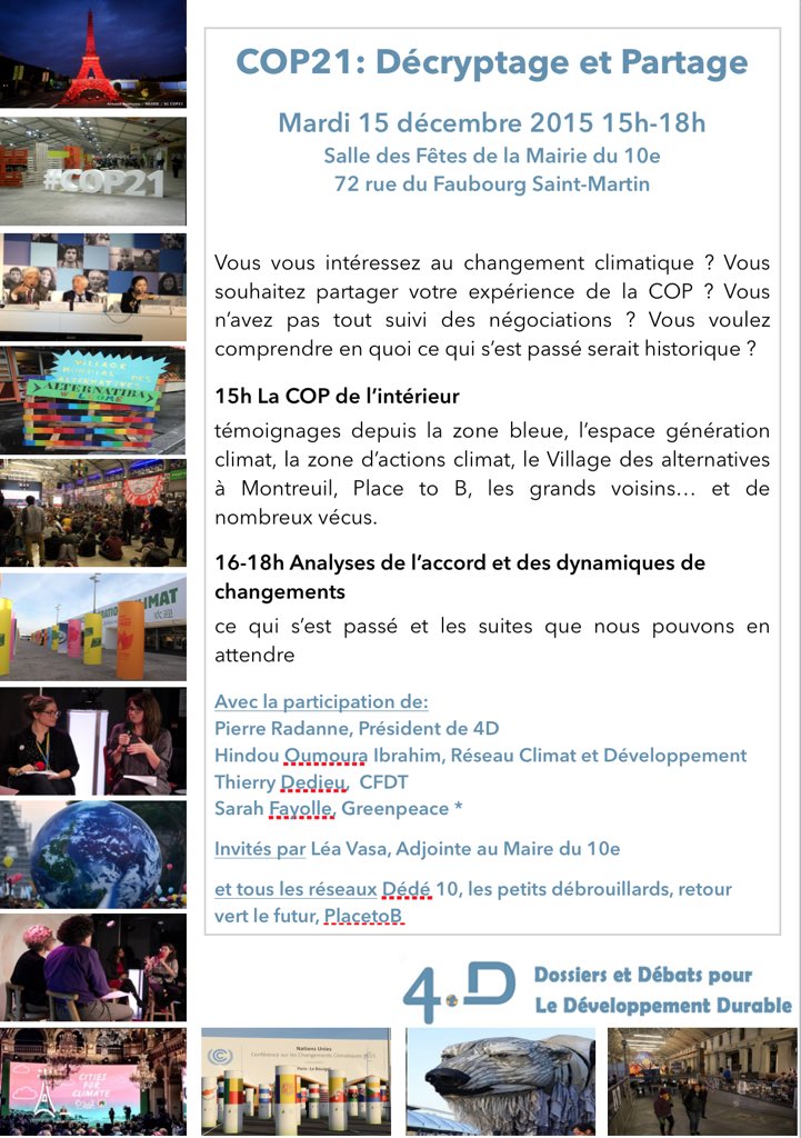 4D Dossiers et Débats - Développement durable tweet media