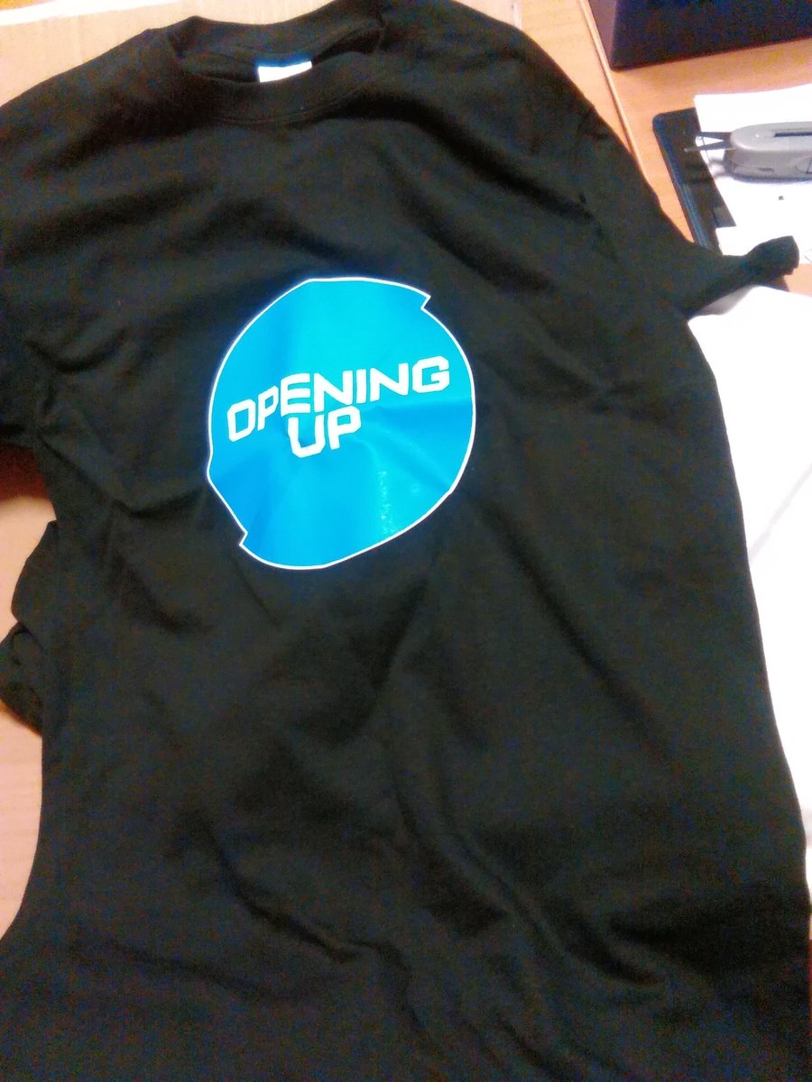 OpeningUpCC's tweet photo. Follow &amp; RT this to enter a draw to win one of our new black tees (medium or large available) #notweaktospeak https://t.co/uDzT2PdXrV