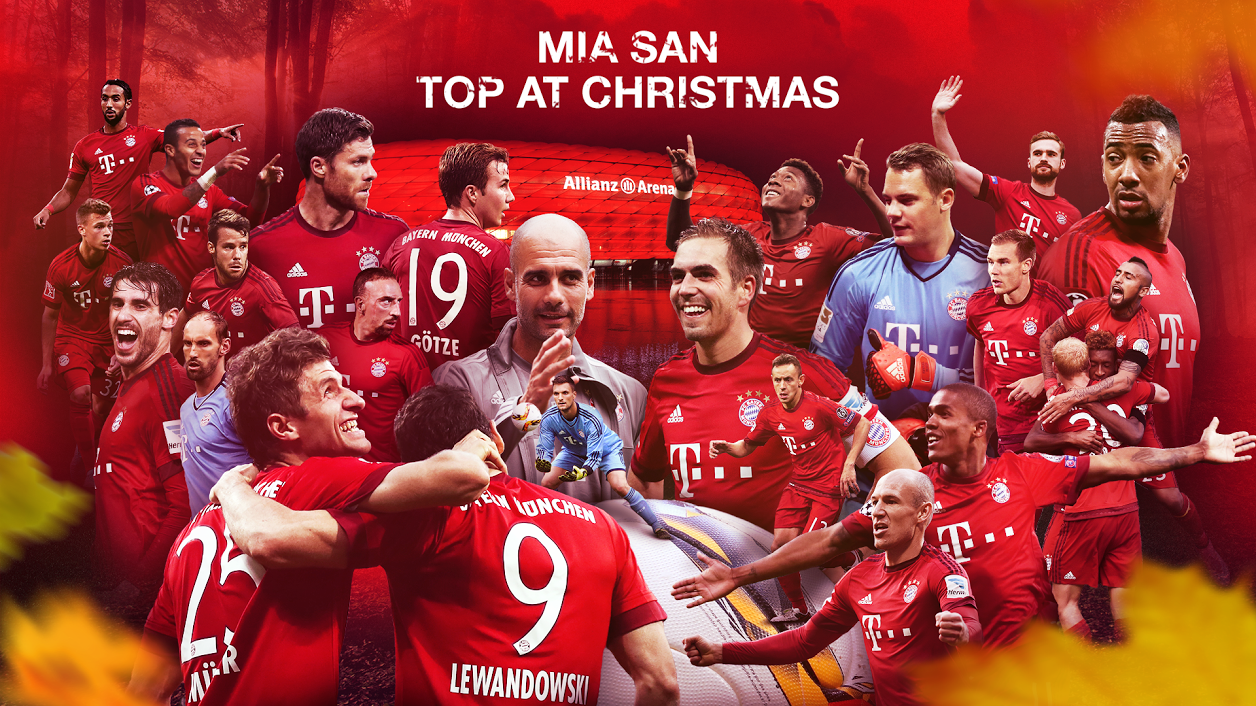 FC Bayern English on Twitter: "#MiaSanTopAtChristmas https://t.co