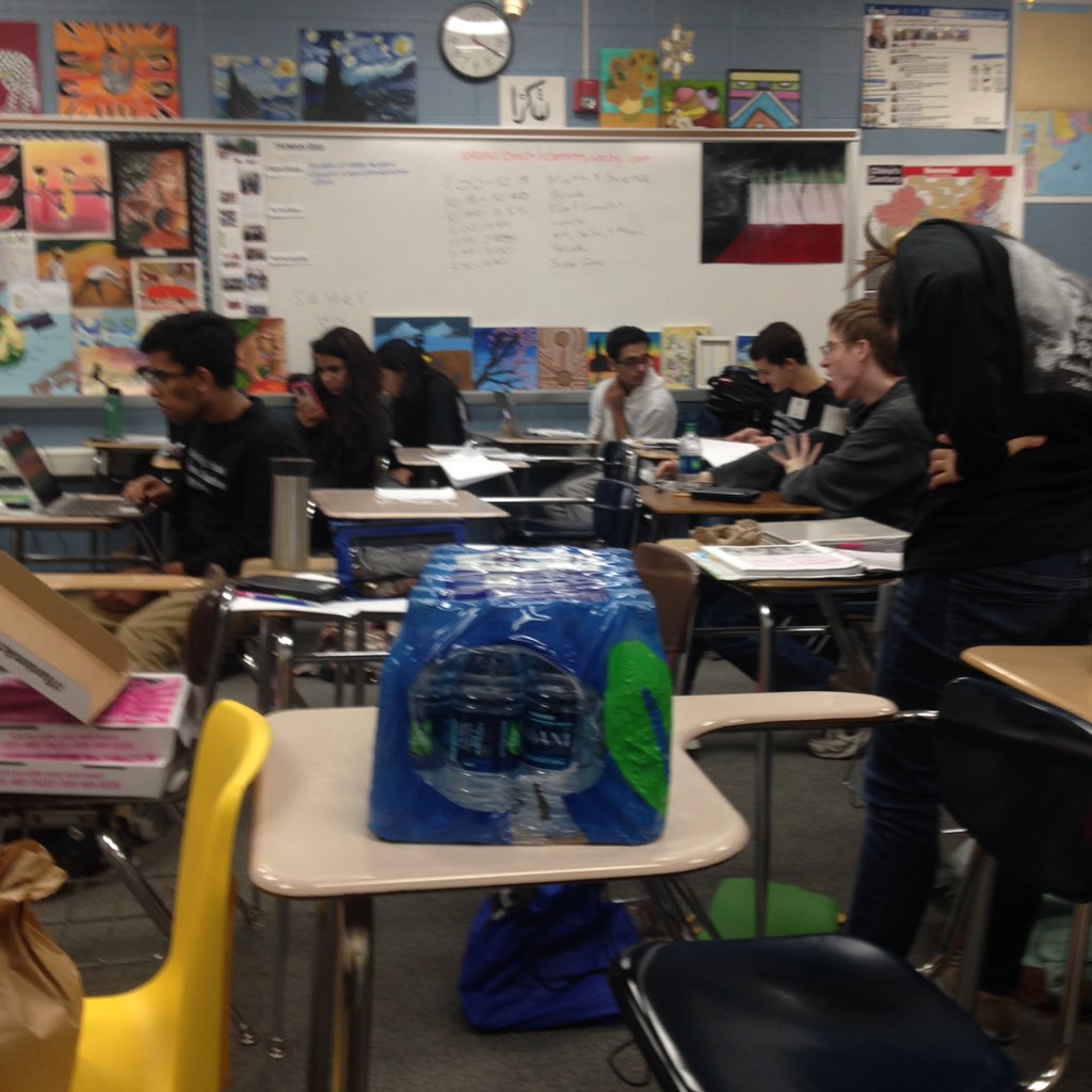 kelsey_dahlberg's tweet photo. Math and Science tests done. Quick study break before Econ and Lit. #DHSAcaDec @DHS_Vikings https://t.co/9z9OqGf65A