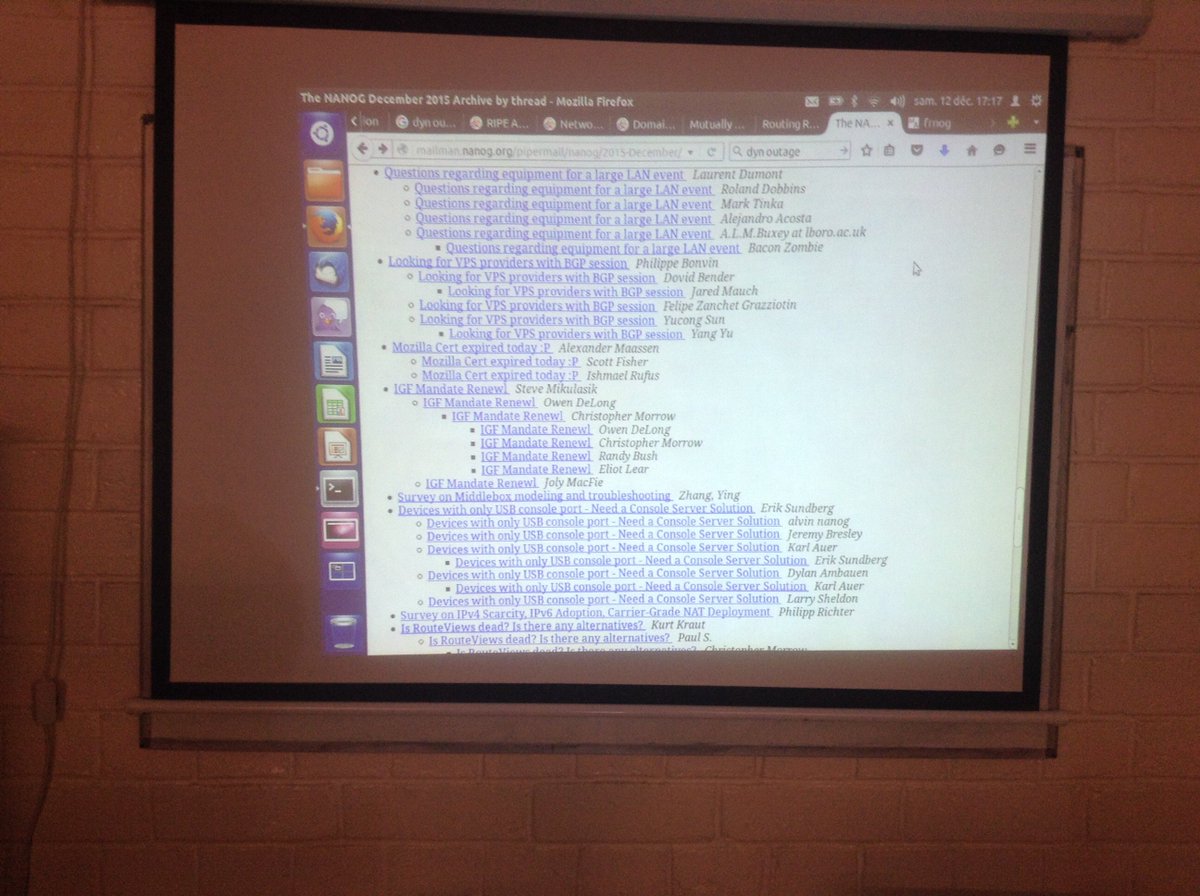 Sylvain_BAYA's tweet photo. #cmNOGlab2:
Un bon #Exemple de fonctionnement de liste de diffusion:Il faut partager les gars...
#cmNOG https://t.co/v4QZdFDION