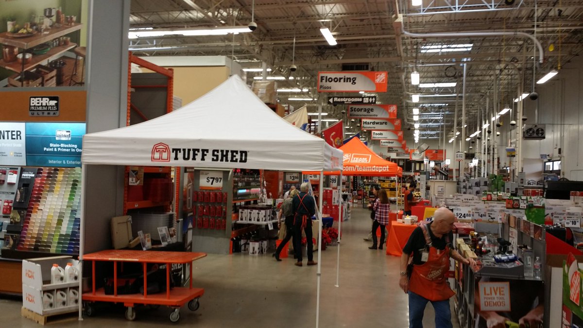 TuffShedMesquit's tweet photo. Come see Jerry @HomeDepotPlano for free hotdogs &amp; #SaveUpTo$500 on @tuffshed #SundanceSeries sheds #GetItInstalled https://t.co/1AE0len3yy