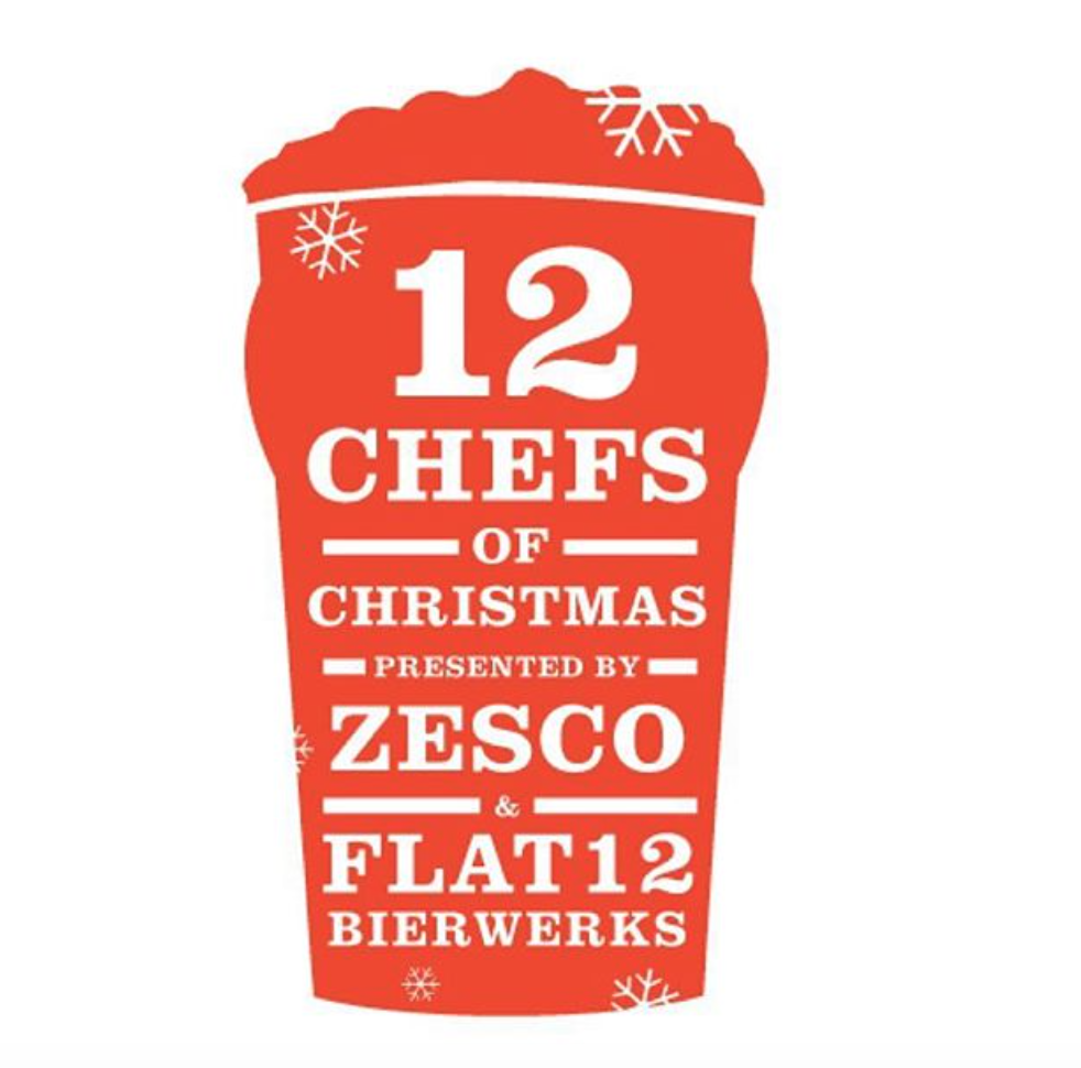 EatHereCo's tweet photo. "12 Chefs of Christmas," tonight's the night -- Great food and great beer all benefitting @IndyCM! https://t.co/DiAKMfRWju