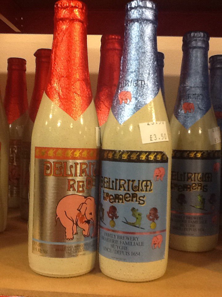 Please come and buy some Delirium Red &amp; Tremens before I drink them all. #beer