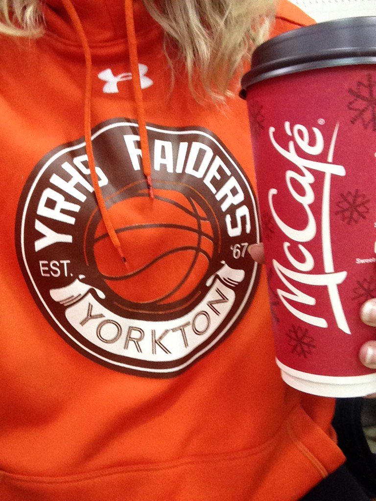kaelyneibs's tweet photo. @SchmidtYRHS Geared me up for game 2 against Swift Current at 11:30 am.  #raiderswag #doubledouble https://t.co/Q0JhBcnQDO