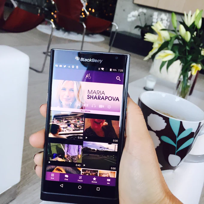 Image from Maria Sharapova (@MariaSharapova)