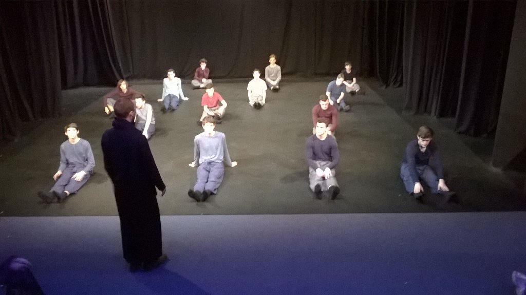 CATNSCD's tweet image. Technical rehearsals with @A_Middleton @MiddletonCorpus #makingmen