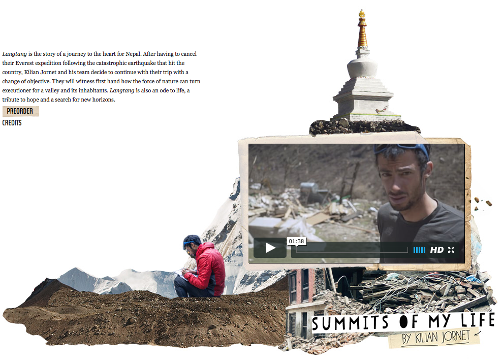 iRunFar's tweet photo. "Langtang," a film on Kilian's April trip to Nepal will be released today. Our review: https://t.co/YAQeIqO47k https://t.co/mNMwnM3iKp