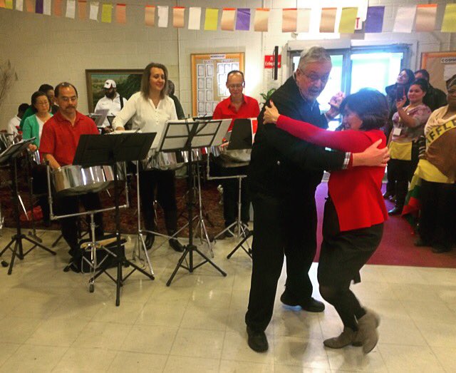 iwchamilton's tweet photo. Everyone is having a blast with music from Panache Steelband! #IMP2015 #HamOnt https://t.co/EDkwGG5wJh