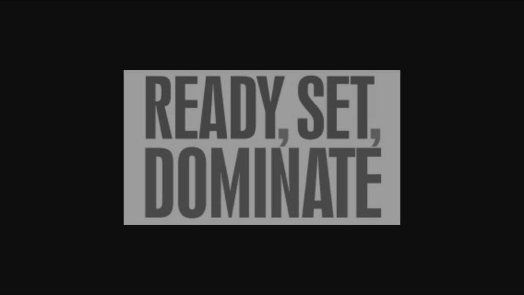 MASapparel's tweet image. Every Morning I wake up with this motto in my head.  
#Dominate #Grind