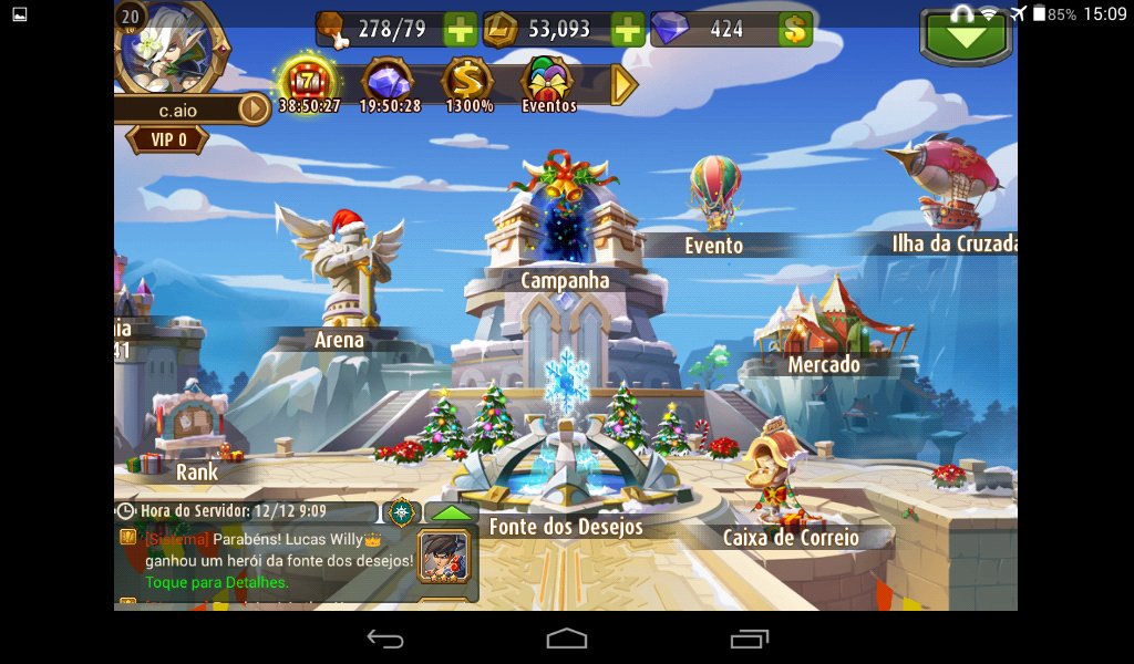 LASTGAME31's tweet photo. Olha como ta agora o jogo depois da atualização De natal
#euamonatal https://t.co/PV8IMw6Qcg