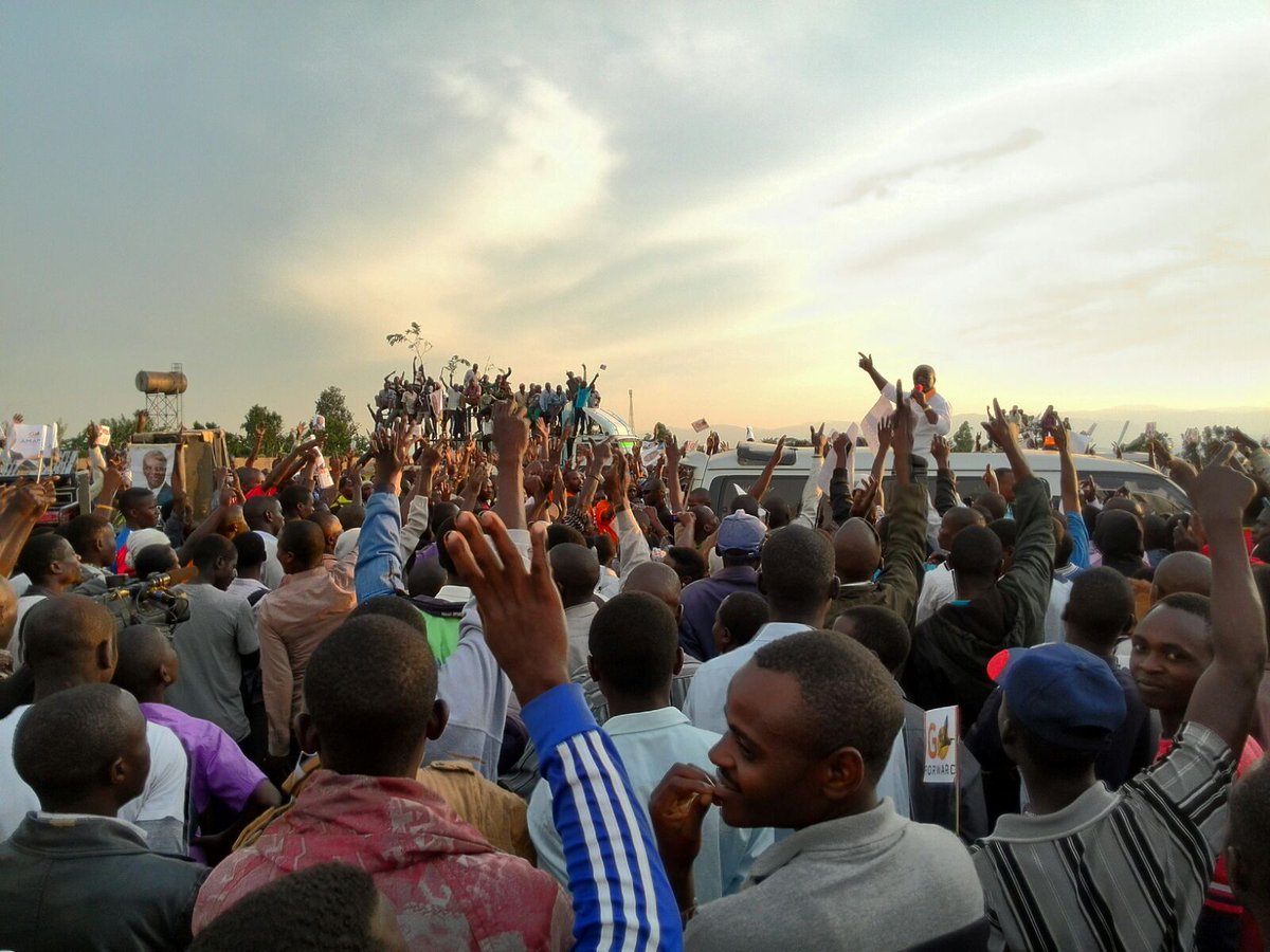 JMNkangi's tweet photo. Abe'Rukingiri mwebare! #GoingForward we hope for a better future #UgandaDecides https://t.co/g9uxwco6kt